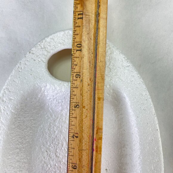 Vintage Hand Painted White Ducks Geese Plaster Wall Décor Set of 2 - Picture 9 of 10